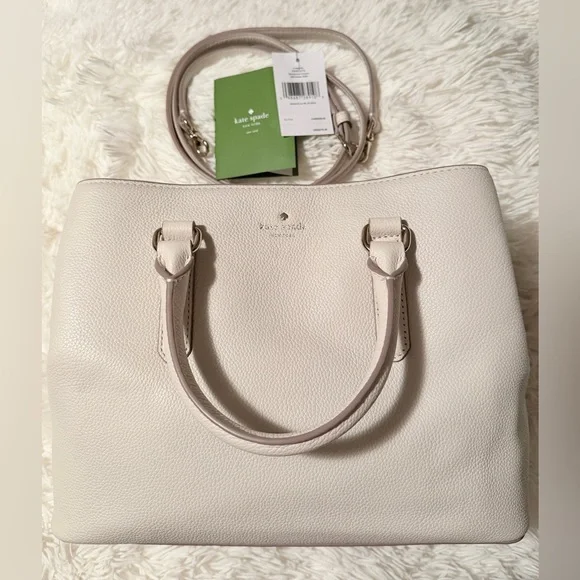 NWT: KATE SPADE Evangelie Leather Satchel - Picture 3 of 11